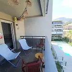 150 M Plage, Piscine, Clim, Parking Prive, Entre Monaco & Menton, Calme & Luxe Assure ! *