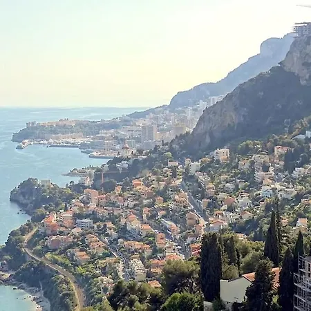 150 M Plage, Piscine, Clim, Parking Privé, Entre Monaco&menton, Calme&luxe Assuré ! Apartamento Rocabruna